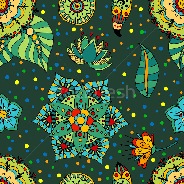 flowers pattern Stock photo © frescomovie