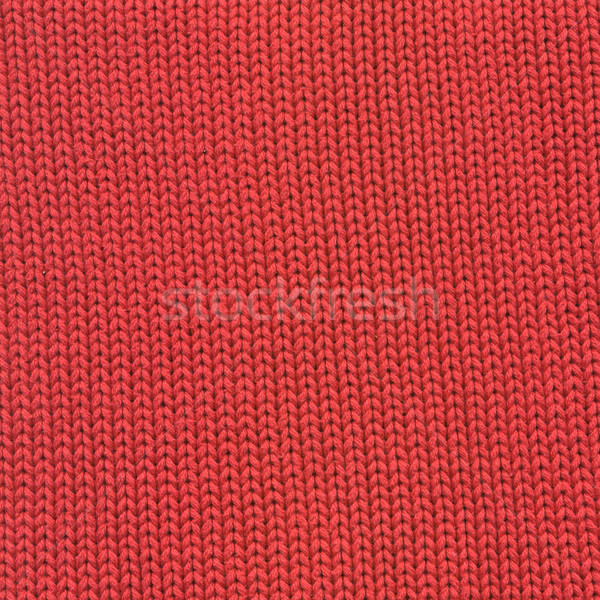 Red woolen texture Stock photo © frescomovie