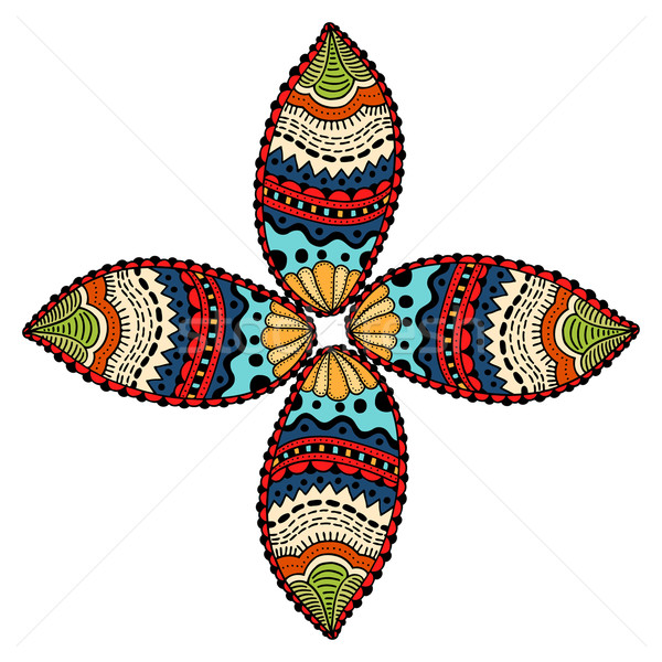 Mandala round ornament Stock photo © frescomovie