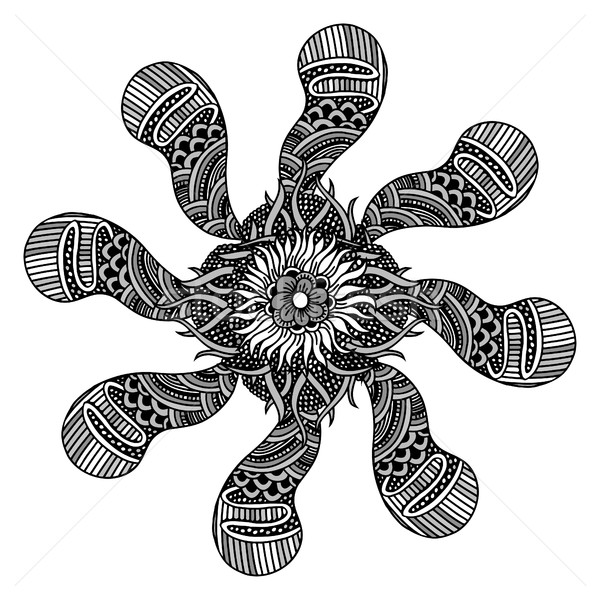 Vintage decorativo elementi mandala islam Foto d'archivio © frescomovie