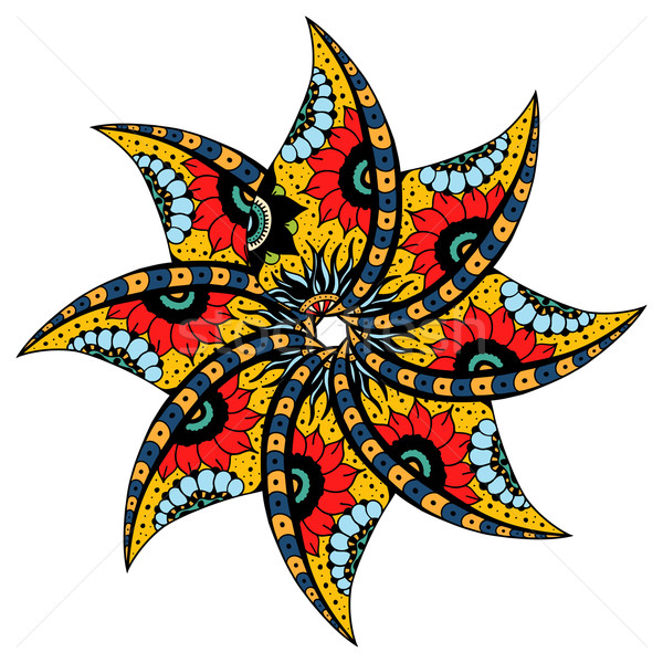 商业照片: 曼陀罗 · 装饰 · 部落的 · 民族 · 阿拉伯语 · 印度