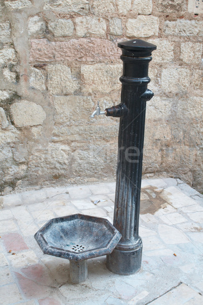 Old water pump Stock photo © frescomovie
