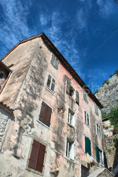 Altstadt Montenegro Stock foto © frescomovie
