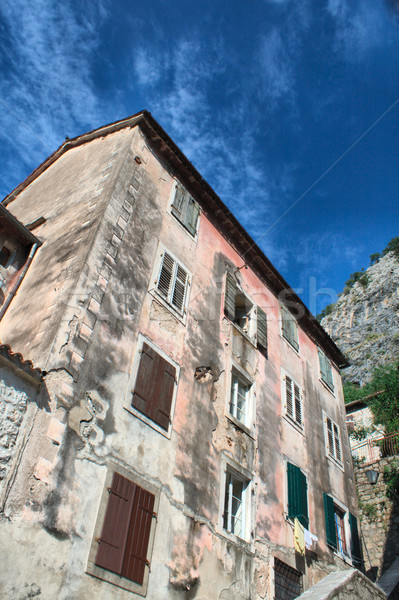 Old town in Kotor, Montenegro Stock photo © frescomovie