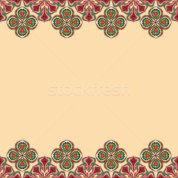 Decorativo elementi vintage fiore texture Foto d'archivio © frescomovie
