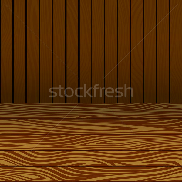 Stock photo: Light wood background