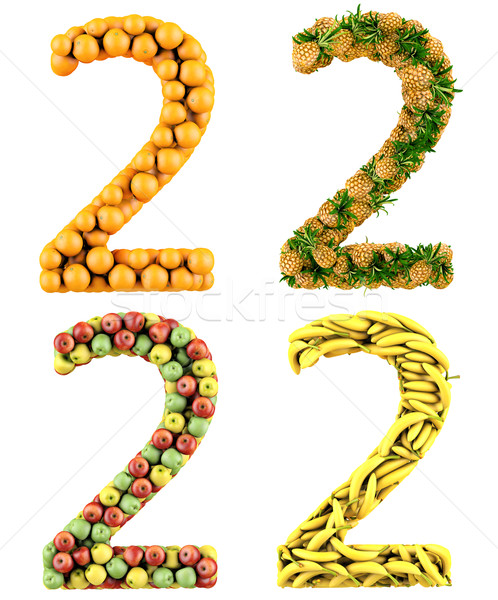 3d Number Stock photo © frescomovie