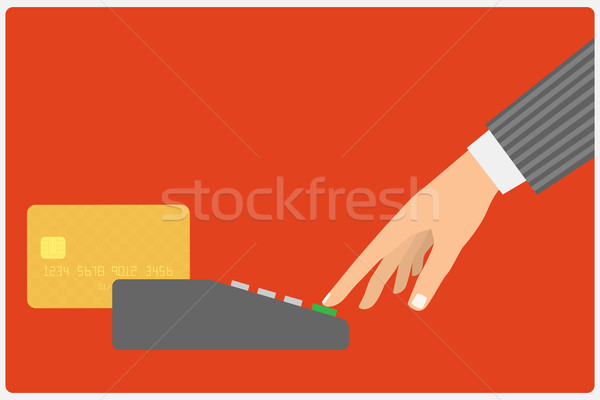 credit card spend Stock photo © frescomovie