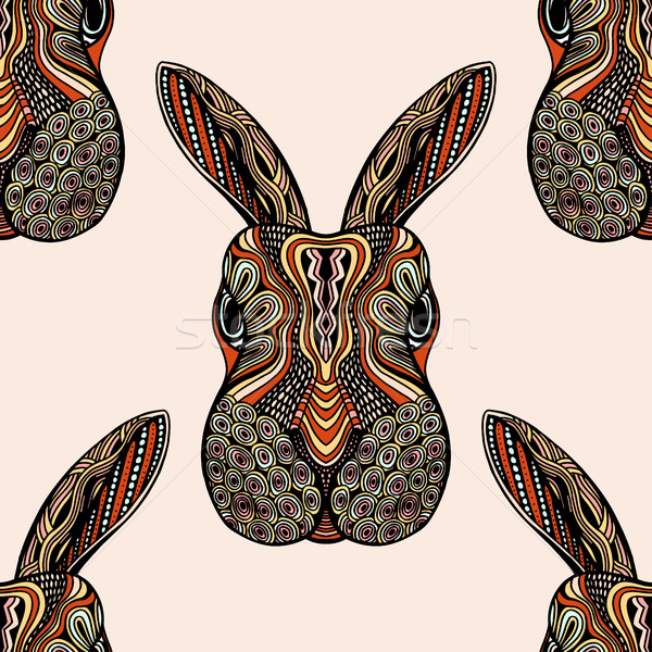 animal vector seamless pattern Stock photo © frescomovie