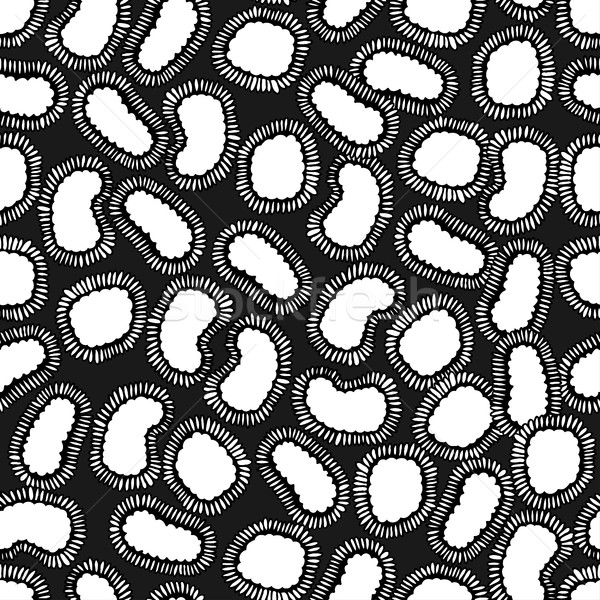 Részecskék molekulák végtelen minta kicsi vírus absztrakt Stock fotó © frescomovie