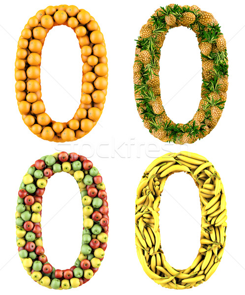 Number 0 Stock photo © frescomovie