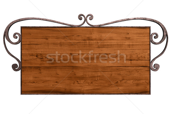 Old signboard Stock photo © frescomovie