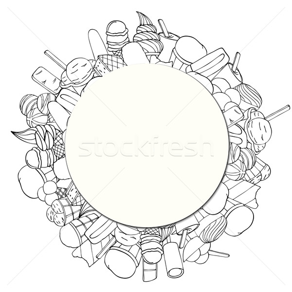 Circular Background Stock photo © frescomovie