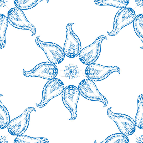mandalas seamless pattern Stock photo © frescomovie