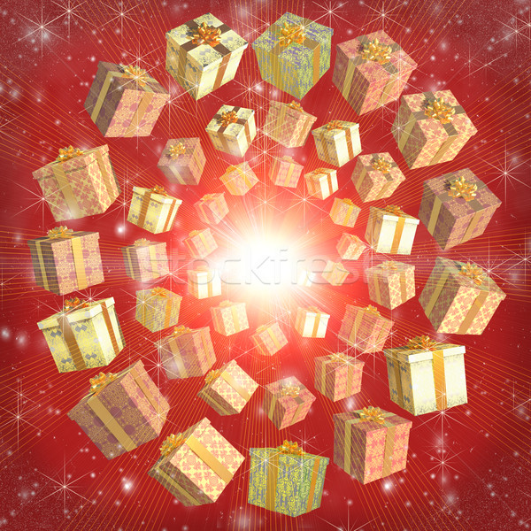 christmas background Stock photo © frescomovie