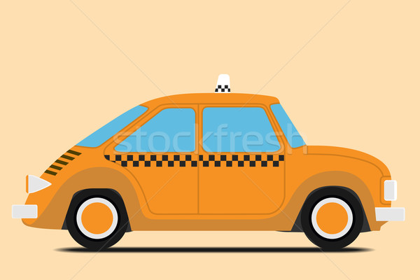 Vintage Taxi. Stock photo © frescomovie