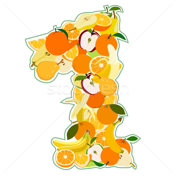 number 1 Stock photo © frescomovie