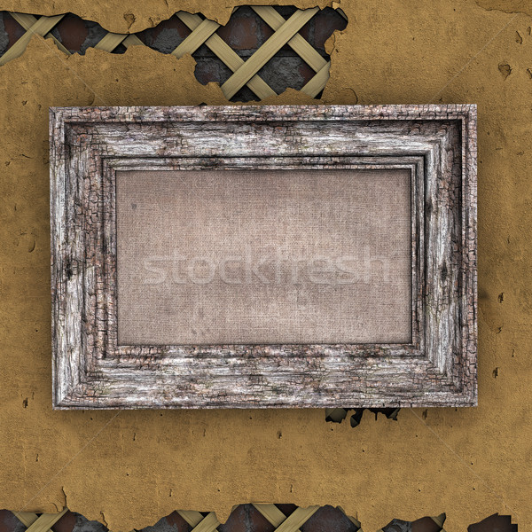 wooden sign Stock photo © frescomovie