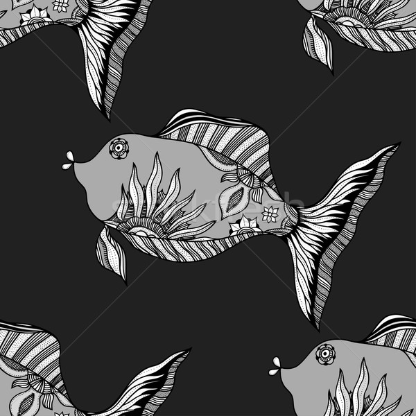background of abstract fish Stock photo © frescomovie