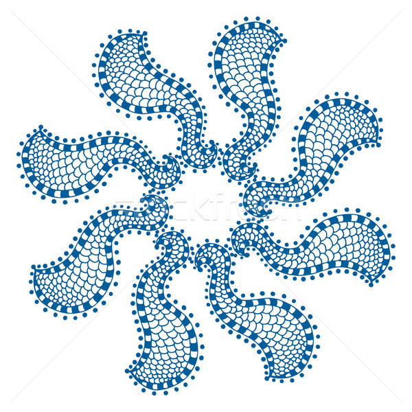 Stock photo: Rosette ornament