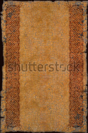 Papel velho vintage padrão lona textura espaço Foto stock © frescomovie