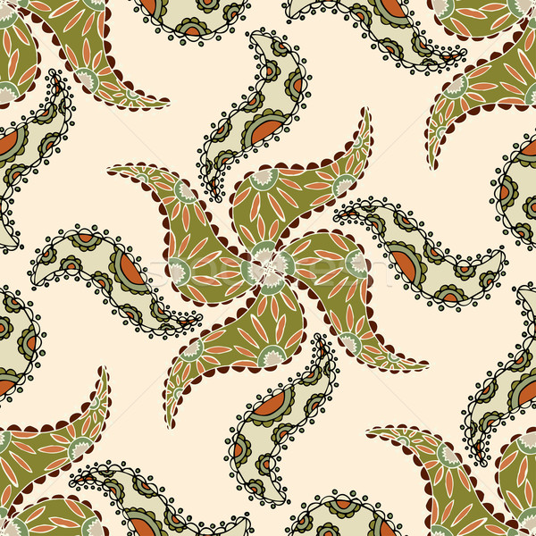 Vector seamless ethnic pattern Stock photo © frescomovie