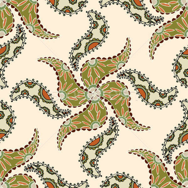 Vector seamless ethnic pattern Stock photo © frescomovie