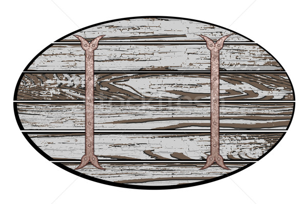 Stock photo: Wooden board