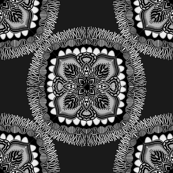 Vektör mandala Stok fotoğraf © frescomovie