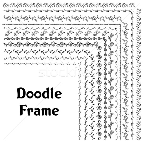 line border Stock photo © frescomovie