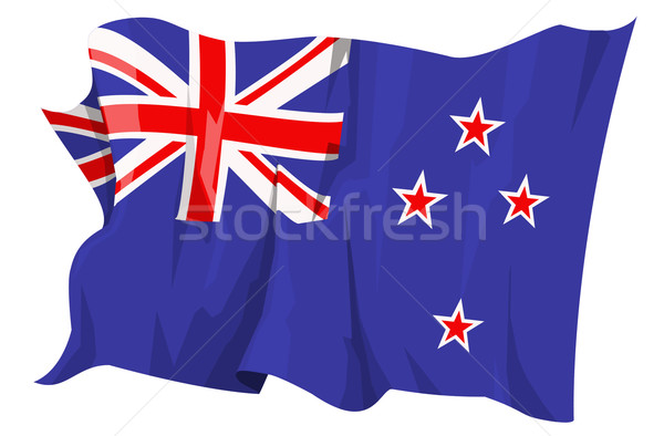 Flag series: New Zealand Stock photo © fresh_7266481