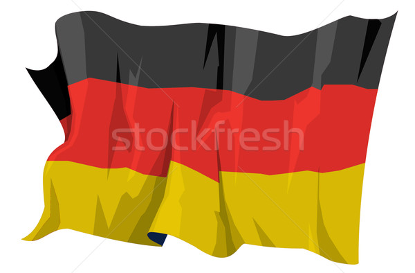Stock photo: Flag series: Germany