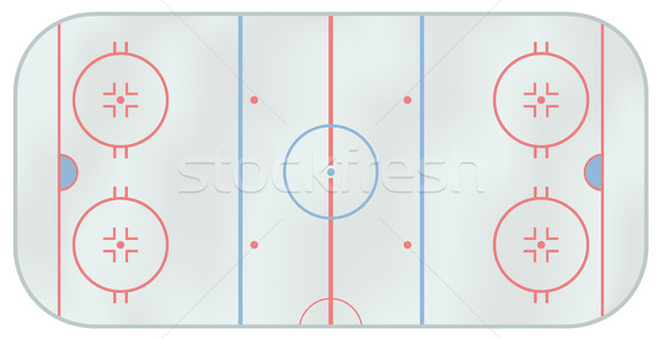 Ice hockey rink Stock photo © fresh_7266481