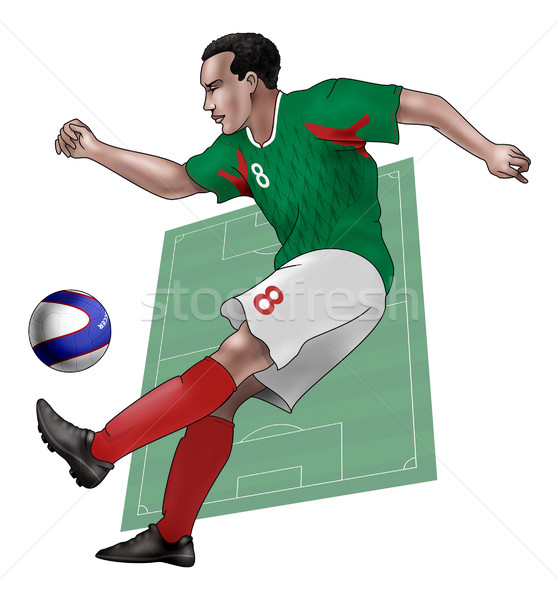 Team Mexico Stock photo © fresh_7266481