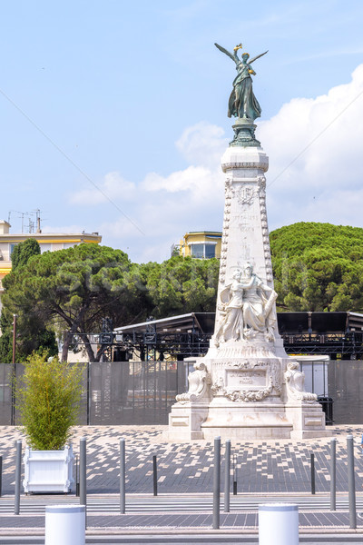 La ville de Nice monument shooted at daylight  Stock photo © frimufilms