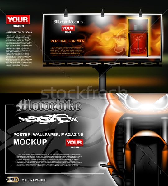 數字 向量 廣告 香水 橙 新 商業照片 © frimufilms