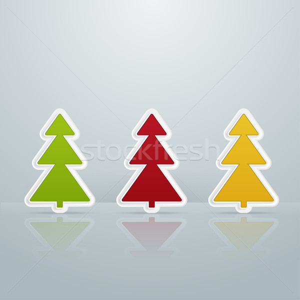 Objet quatre coloré Noël [[stock_photo]] © frostyara