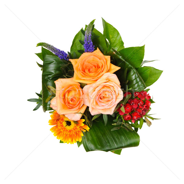 Boeket geïsoleerd mooie kleurrijk liefde steeg Stockfoto © froxx