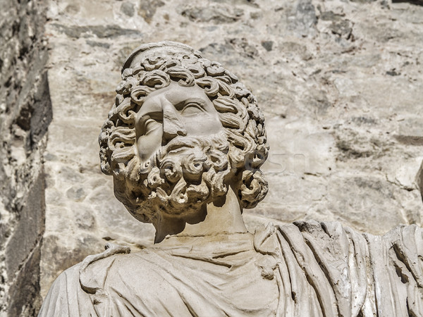 Roman bust beared Stock photo © fxegs