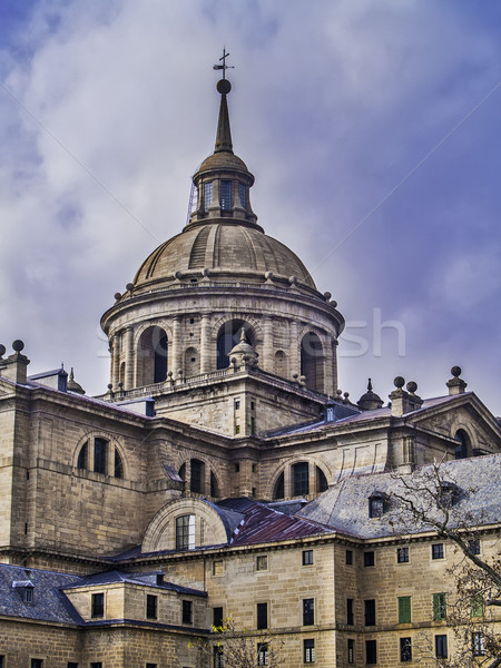 El Escorial Monastery detail Stock photo © fxegs