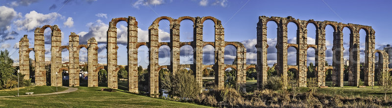 [[stock_photo]]: Romaine · 2012 · ruines · région · Espagne · unesco