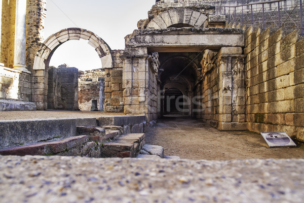 Roman theater gallery Stock photo © fxegs