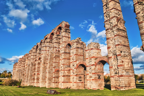 Romana lado 2012 ruinas región España Foto stock © fxegs