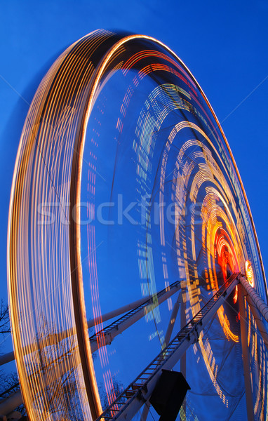 Een gek festival wielen Praag Stockfoto © fyletto