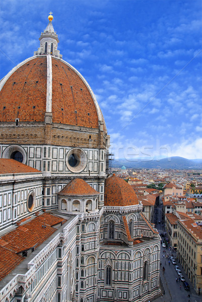 Сток-фото: Флоренция · красивой · собора · Италия · небе