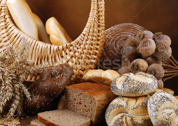 Bread still-life Stock photo © fyletto