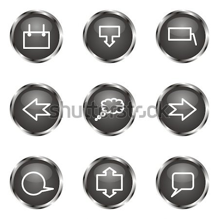 Grey balls Stock photo © Fyuriy