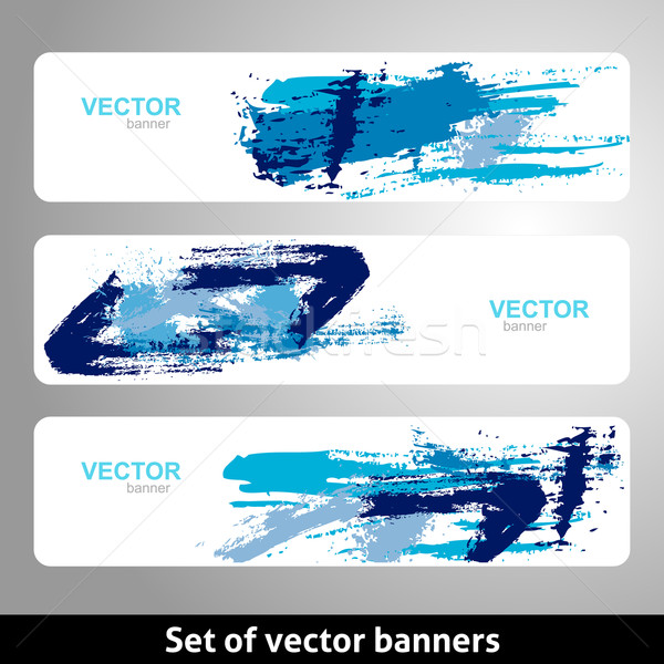Set of vector banners Stock photo © Fyuriy