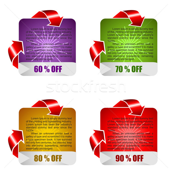 Vector banners for web Stock photo © Fyuriy