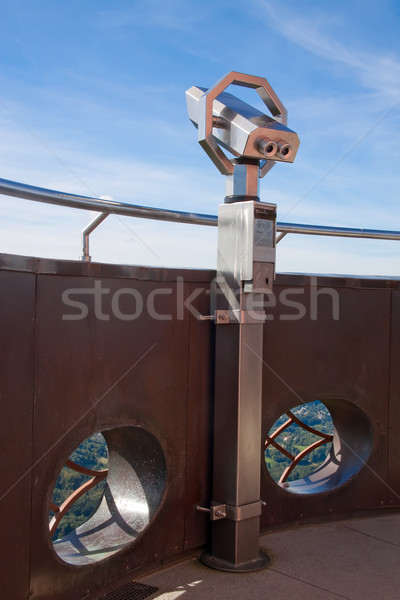 The telescope on the observation tower.  Stock photo © g215